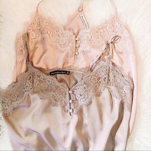 Abercrombie & Fitch Satin Bodysuit